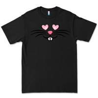 Black bunny face easter Premium Tee - MaliasSmallBusiness