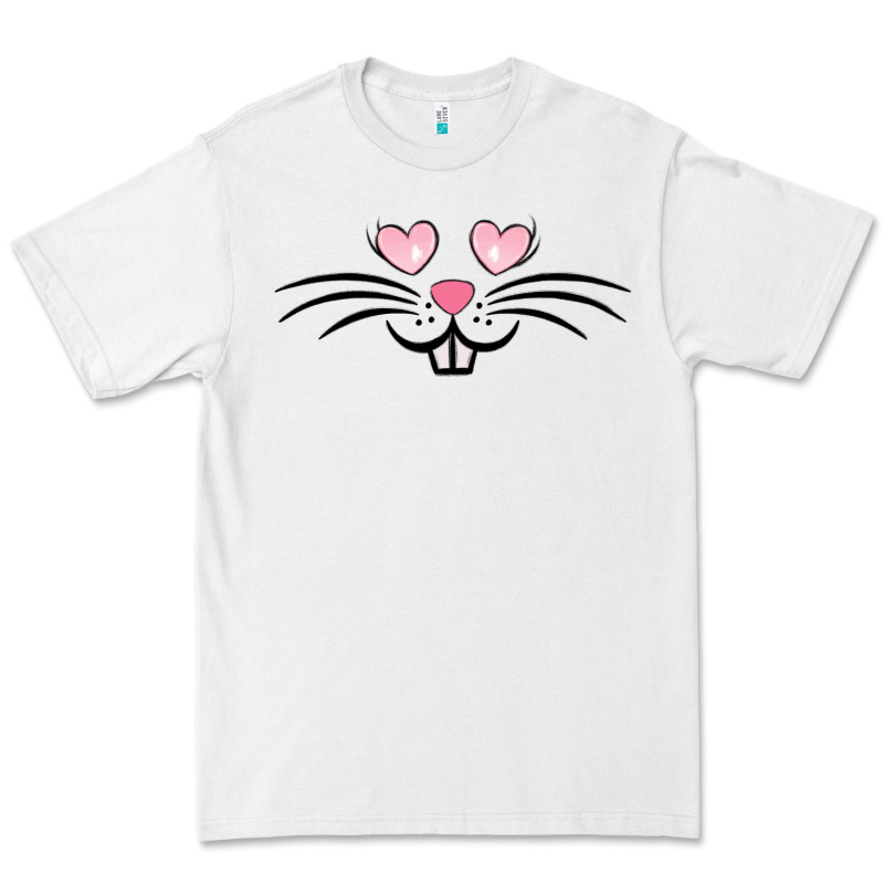Bunny Face Easter Premium Tee by MaliasSmallBusiness | Teevron
