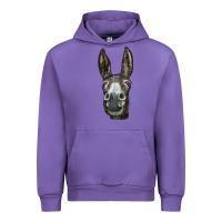 Tulip Donkey  Face Urban Hoodie - LillyAllenDesigns