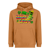 Meerkat Hey lucky lady flip phone Heavyweight Hoodie - FaDigitalArtStudio