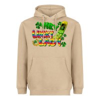 Mushroom Hey lucky lady flip phone Heavyweight Hoodie - FaDigitalArtStudio