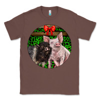Chestnut christmas pig Classic Tee - LillyAllenDesigns