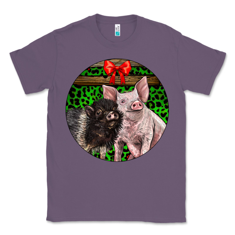 Christmas Pig Classic Tee by LillyAllenDesigns | Teevron