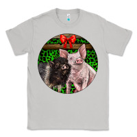 Moon Dust christmas pig Classic Tee - LillyAllenDesigns