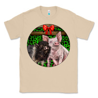 Mushroom christmas pig Classic Tee - LillyAllenDesigns