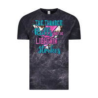 Cloud Black The Thunder Rolls And The Lıghtnıng Strikes Vintage Tee - JahusDesignShop
