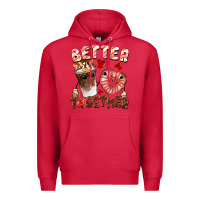 Cardinal Better together Valentine's Day Premium Hoodie - FaDigitalArtStudio