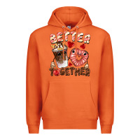 Carrot Better together Valentine's Day Premium Hoodie - FaDigitalArtStudio