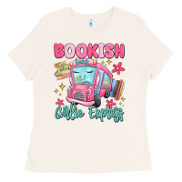 Bone bookish girlie express Ladies Tee - MaliasSmallBusiness