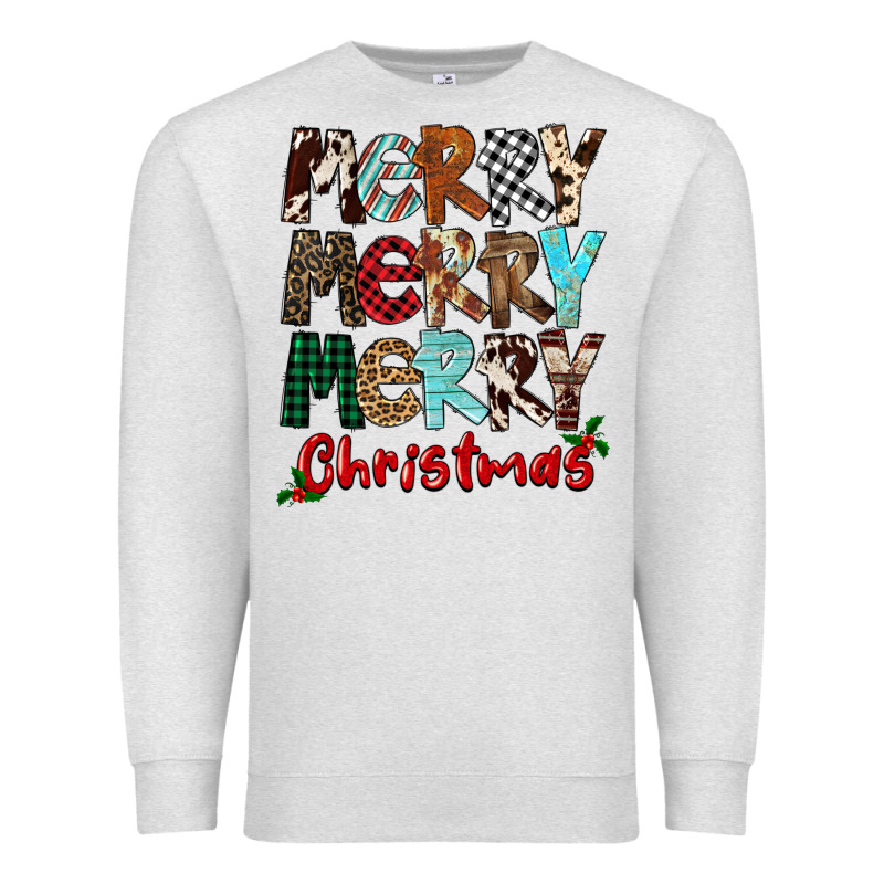 Merry Christmas Premium Sweatshirt by FaDigitalArtStudio | Teevron