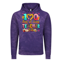 Cloud Purple 100 days of doing teacher stuff Vintage Hoodie - Artiststas