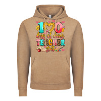 Vintage Coffee 100 days of doing teacher stuff Vintage Hoodie - Artiststas