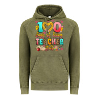100 Days Of Doing Teacher Stuff Vintage Hoodie | Teevron