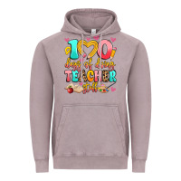 Vintage Zinc 100 days of doing teacher stuff Vintage Hoodie - Artiststas
