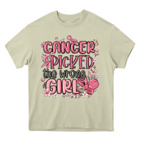 Mossy cancer picked the wrong girl malia Heavy Core Tee - MaliasSmallBusiness
