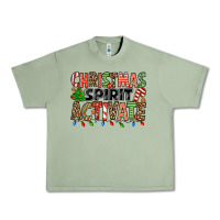 Oil Green christmas spirit activate Urban Heavy Tee - Jasminsmagicworld