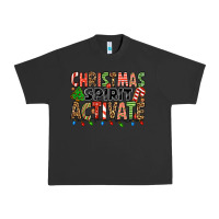 Pigment Black christmas spirit activate Urban Heavy Tee - Jasminsmagicworld
