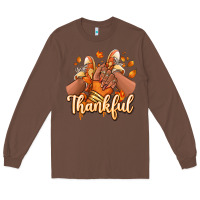 Chestnut Thankful black girl sneakers Long Sleeve Tee - RanaPortraitStore