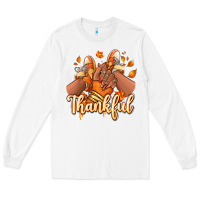 White Thankful black girl sneakers Long Sleeve Tee - RanaPortraitStore