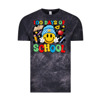 Cloud Black 100 days of school Vintage Tee - Artiststas