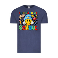 Vintage Denim 100 days of school Vintage Tee - Artiststas