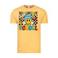 Vintage Mustard 100 days of school Vintage Tee - Artiststas