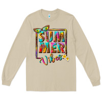 Mushroom summer vibes Long Sleeve Tee - NancyCooperArtShop