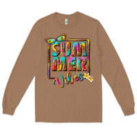 Toasted Coconut summer vibes Long Sleeve Tee - NancyCooperArtShop
