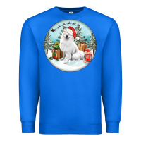 True Royal Christmas samoyed dog Premium Sweatshirt - FaDigitalArtStudio