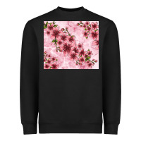 Black hibiscus flowers with glitter Heavyweight Sweatshirt - TumblerDesignByShophia