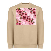 Mushroom hibiscus flowers with glitter Heavyweight Sweatshirt - TumblerDesignByShophia
