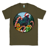 Army Green jersey giant rooster christmas Classic Tee - LillyAllenDesigns
