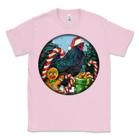 Bubblegum Pink jersey giant rooster christmas Classic Tee - LillyAllenDesigns