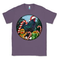 Lavender jersey giant rooster christmas Classic Tee - LillyAllenDesigns