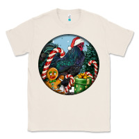Natural jersey giant rooster christmas Classic Tee - LillyAllenDesigns