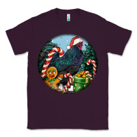 Plum jersey giant rooster christmas Classic Tee - LillyAllenDesigns