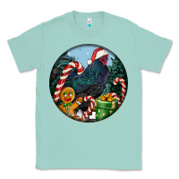 Seafoam jersey giant rooster christmas Classic Tee - LillyAllenDesigns