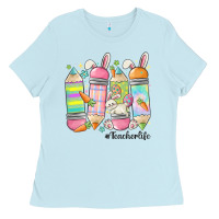 Baby Blue teaching my favorite peeps Ladies Tee - MaliasSmallBusiness