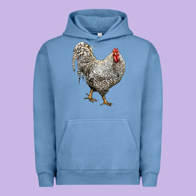 Dominique Rooster Urban Hoodie Designed By Lillyallendesigns