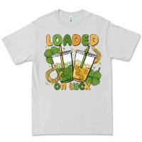 Dove Grey loaded on luck Premium Tee - MaliasSmallBusiness