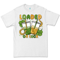 White loaded on luck Premium Tee - MaliasSmallBusiness