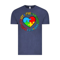 Vintage Denim autism awareness puzzle heart love understand advo Vintage Tee - Artiststas