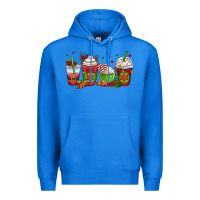 True Royal christmas coffee cups Premium Hoodie - OliviaCreatesArt