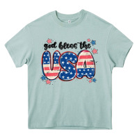 Arona god bless america Heavy Core Tee - MaliasSmallBusiness