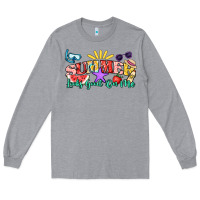 Heather Grey summer looks good on me Long Sleeve Tee - NancyCooperArtShop