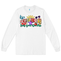 White summer looks good on me Long Sleeve Tee - NancyCooperArtShop
