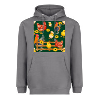 Storm farm life seamless pattern Heavyweight Hoodie - FaDigitalArtStudio