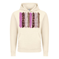 Vintage Artic pink glitter leopard brushstroke background Vintage Hoodie - RanaPortraitStore