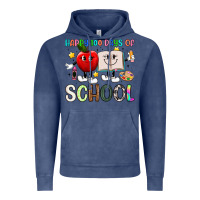 Vintage Denim happy 100 days of school Vintage Hoodie - Artiststas