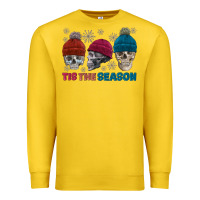 Lemon tis the season skull winter Premium Sweatshirt - FaDigitalArtStudio